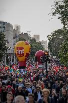 Inter-Union Demonstration - Paris