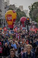 Inter-Union Demonstration - Paris