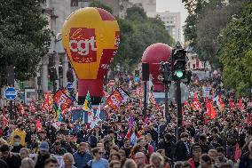 Inter-Union Demonstration - Paris