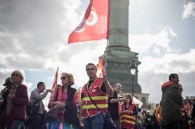 Inter-Union Demonstration - Paris