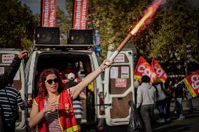 Inter-Union Demonstration - Paris