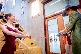 Queen Maxima Visits The National Ballet Academy - Amsterdam