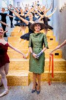 Queen Maxima Visits The National Ballet Academy - Amsterdam