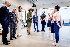 Queen Maxima Visits The National Ballet Academy - Amsterdam