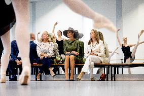 Queen Maxima Visits The National Ballet Academy - Amsterdam