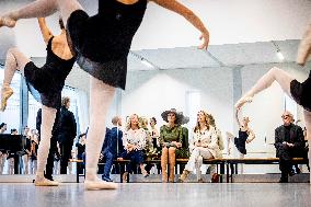 Queen Maxima Visits The National Ballet Academy - Amsterdam