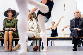 Queen Maxima Visits The National Ballet Academy - Amsterdam