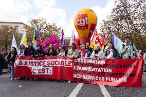 Inter-Union Demonstration - Paris