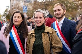 Inter-Union Demonstration - Paris