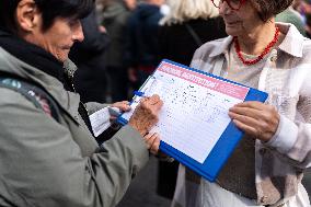 Inter-Union Demonstration - Paris