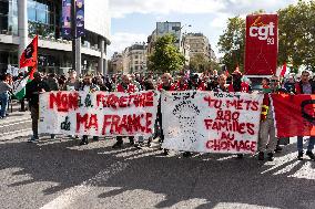 Inter-Union Demonstration - Paris