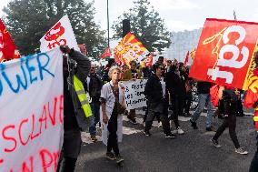 Inter-Union Demonstration - Paris