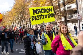 Inter-Union Demonstration - Paris