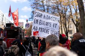 Inter-Union Demonstration - Paris