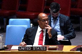 NY: UN Security Council Meeting On Migration