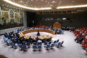 NY: UN Security Council Meeting On Migration