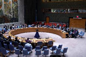 NY: UN Security Council Meeting On Migration