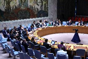 NY: UN Security Council Meeting On Migration