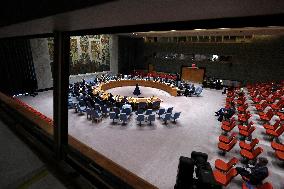 NY: UN Security Council Meeting On Migration