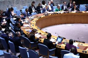 NY: UN Security Council Meeting On Migration