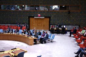 NY: UN Security Council Meeting On Migration