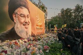 Iran Pro Hezbollah Funeral - Tehran