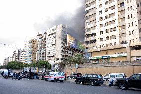 A New Israeli Air Strike - Beirut