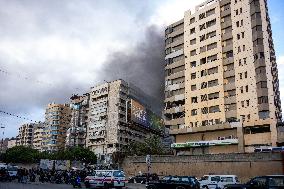 A New Israeli Air Strike - Beirut