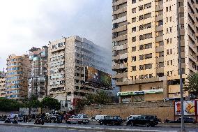 A New Israeli Air Strike - Beirut