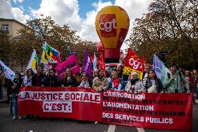 Inter-Union Demonstration - Paris