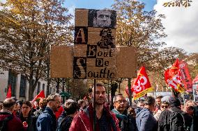 Inter-Union Demonstration - Paris