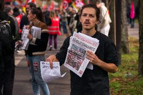 Inter-Union Demonstration - Paris