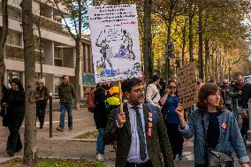 Inter-Union Demonstration - Paris