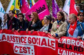 Inter-Union Demonstration - Paris