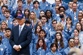 Biden Hosts Olympic And Paralympic Teams - Washington