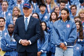 Biden Hosts Olympic And Paralympic Teams - Washington