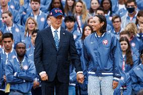 Biden Hosts Olympic And Paralympic Teams - Washington