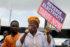 Activists Protest On Nigeria's 64th Independence Day In Lagos