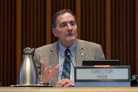 DC: PAHO Dr. Barbosa hold a 76th Regional Committee meeting