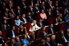 French PM Barnier Delivers General Policy Statement to National Assembly Amidst Political Turmoil