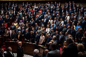 French PM Barnier Delivers General Policy Statement to National Assembly Amidst Political Turmoil