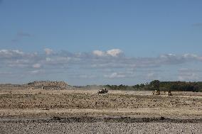 Construction Begins For A New Housing Subdivision In Markham, Canada