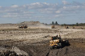 Construction Begins For A New Housing Subdivision In Markham, Canada