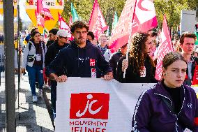 Anti-government Protest In Paris, France