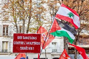 Anti-government Protest In Paris, France