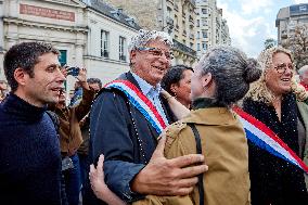 Anti-government Protest In Paris, France