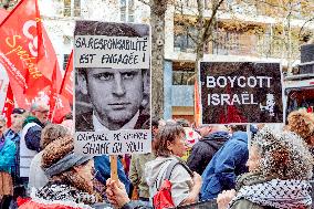 Anti-government Protest In Paris, France