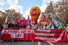 Anti-government Protest In Paris, France