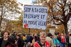 Anti-government Protest In Paris, France