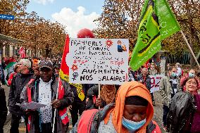 Anti-government Protest In Paris, France